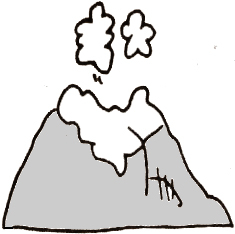 Sketch of Mt. St. Helens